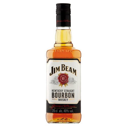 Jim Beam White Label Bourbon Whisky - Perfect Gift